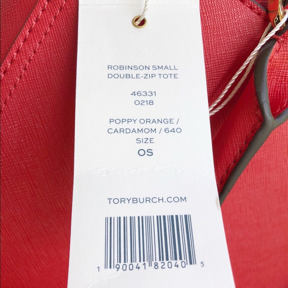 💋Tory Burch Robinson Small Double Zip Tote - Picture 1 of 1